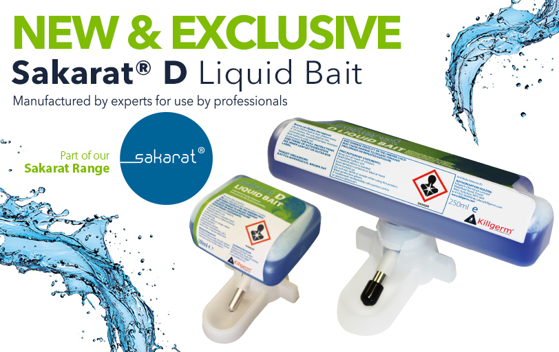 Sakarat® D Liquid Bait - Killgerm Chemicals Ltd